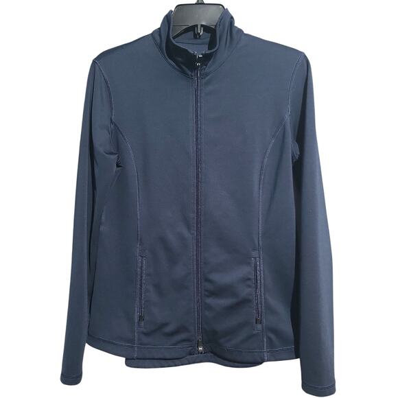 J. McLaughlin Full Zip Fitted Activewear Jacket Size Medium - Picture 1 of 3